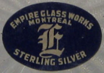 Empire Glass Works Label