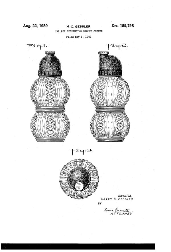 Medco Dispenser Design Patent D159798-1