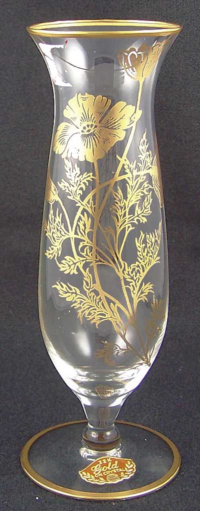 Vase with Silver City Hampton Decoration