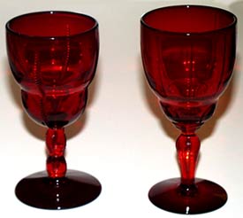Unknown Ruby Goblets