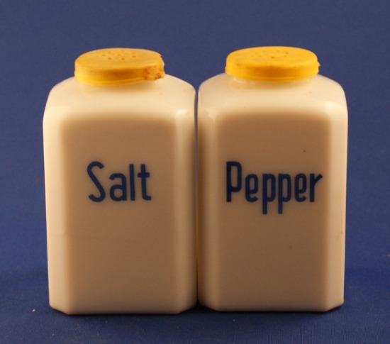 Luce Blue Magic Salt & Pepper Shakers