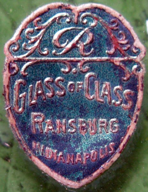 Ransburg Glass of Class Label