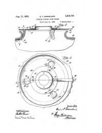 Beardslee Chandelier Globe Holder Patent 1818163-1