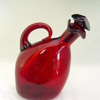 New Martinsville # 606 Ruby Decanter