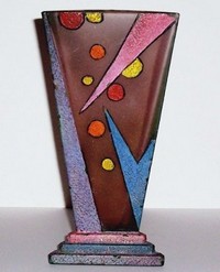 New Martinsville #  33 Modernistic Vase