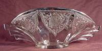 Duncan & Miller #  16 Console Bowl with Silver Overlay