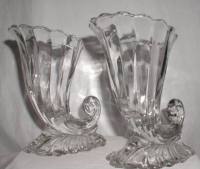 Heisey #1428  Warwick Vases