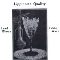 Lippincott Glass Advertisement