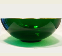 Unknown Deep Green 10" Bowl