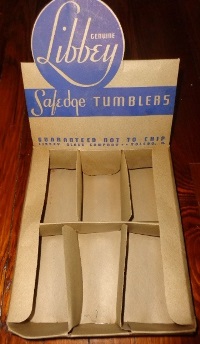 Libbey Safedge Tumblers Box
