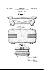 Imperial Cathay Cigarette Box Design Patent D156717-1