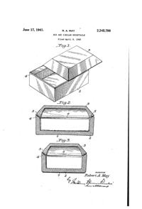 Duncan & Miller #  30 Pall Mall Cigarette Box Patent 2245798-1