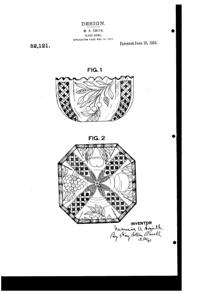 McKee # 411 Innovation Bowl Design Patent D 52121-1
