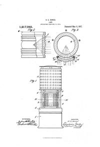 MacBeth-Evans Lamp Patent 1217945-1