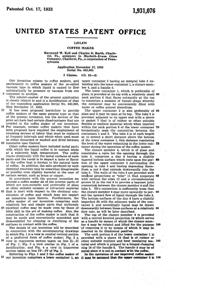 MacBeth-Evans Coffee Maker Patent 1931076-3