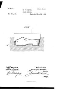 Bryce Glass Slipper Patent 351216-2