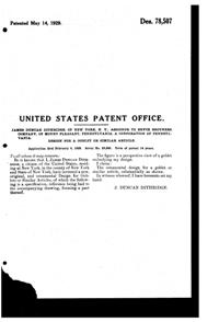Bryce Goblet Design Patent D 78507-2