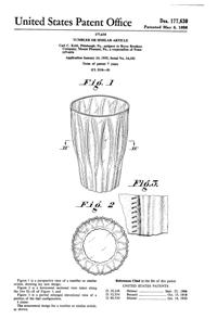Bryce Tumbler Design Patent D177630-1