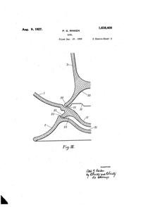 Jeannette Bowl & Vase Combination Patent 1638409-2