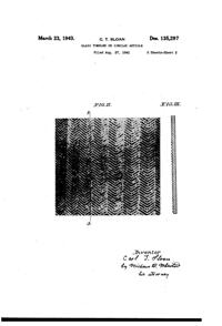 Jeannette Herringbone Tumbler Design Patent D135297-2