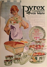 Corning Pyrex Oven Ware Advertisement