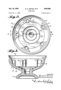 Fenton Candle Bowl Patent 3547569-2