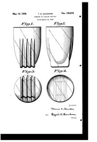 Dunbar # 538 Tumbler Design Patent D109676-1