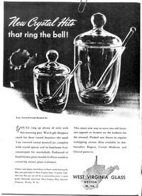 West Virginia Glass Specialty Jars Advertisement