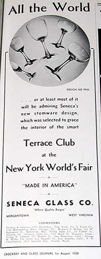 Seneca Terrace Club Ad
