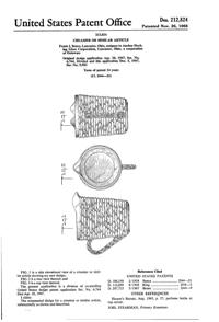 Anchor Hocking Soreno Creamer Design Patent D212824-1