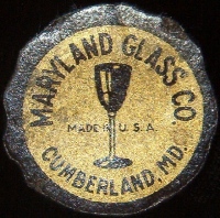 Maryland Glass Label