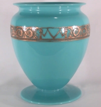 Beaumont Vase w/ Wheeling D-51 Etch