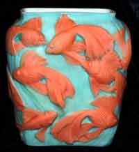 Consolidated #02753 Martele Tropical Fish Vase