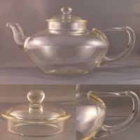 Pyrex Hand-Blown Teapot