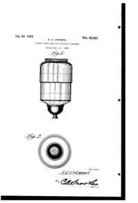Sneath Dispenser Design Patent D 62691-1