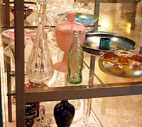 Toledo Glass Pavilion Museum Display with Coke Bottle