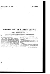 Venon Goblet Design Patent D 78060-2