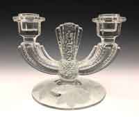 Tiffin #  308-92 Williamsburg Two-Light Candlestick