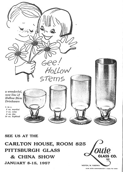 Louie Glass Advertisement
