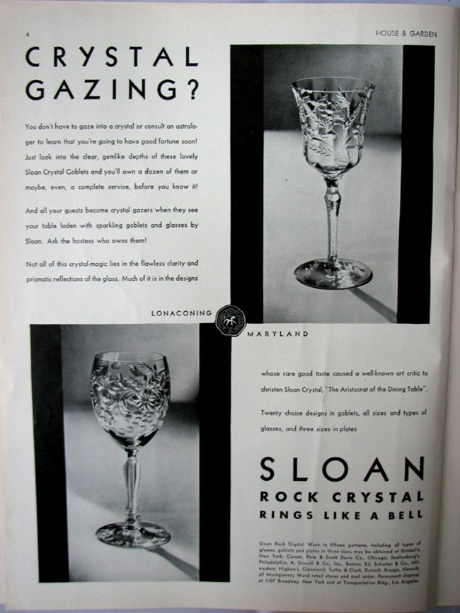 Sloan Bros. Advertisement