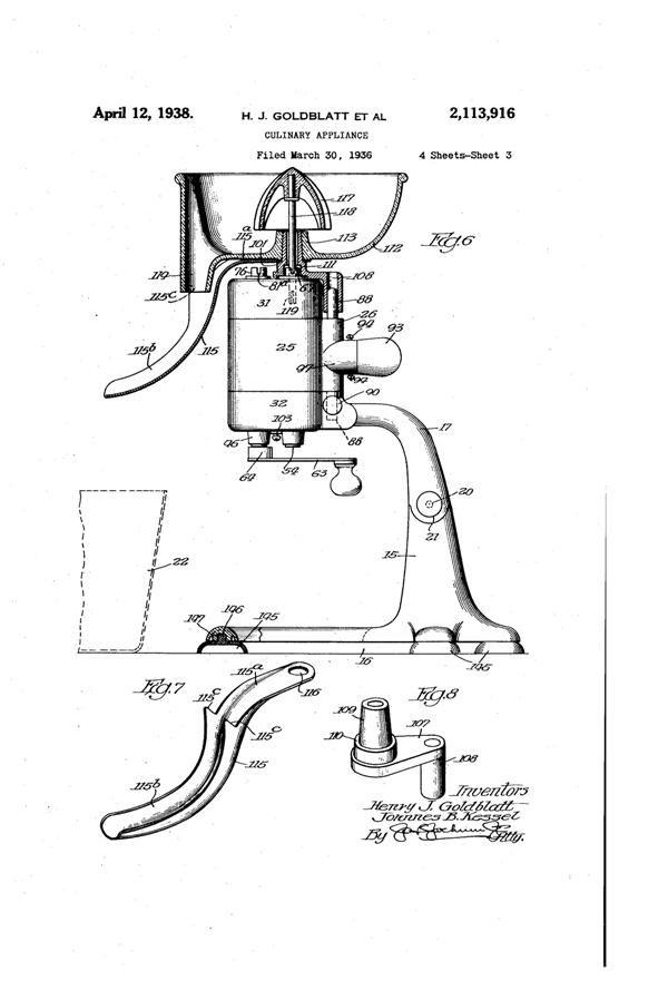 Vidrio Products Mechanical Mixer & Reamer Patent 2113916-03