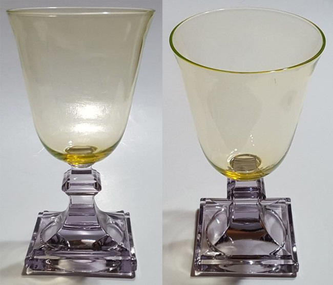 Pukeberg Bi-Color Water Goblet
