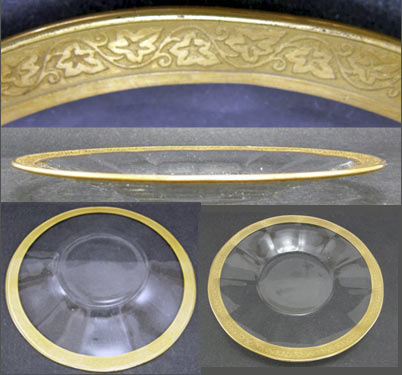 Unknown Gold Encrusted Border Etch