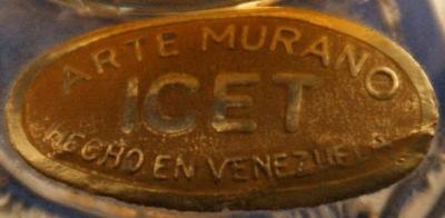 Icet Arte Murano Label