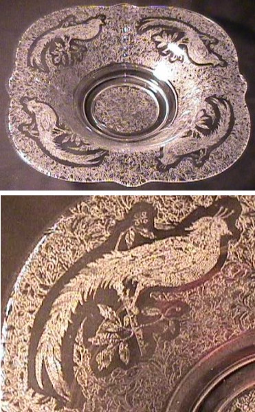Paden City Sasha Bird Etch