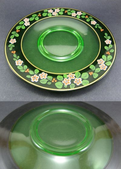 Unknown Plate w/ Floral Border