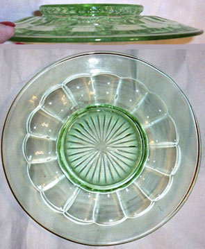 Unknown Green Plate