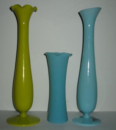Morgantown #   36 & #9033 Vases