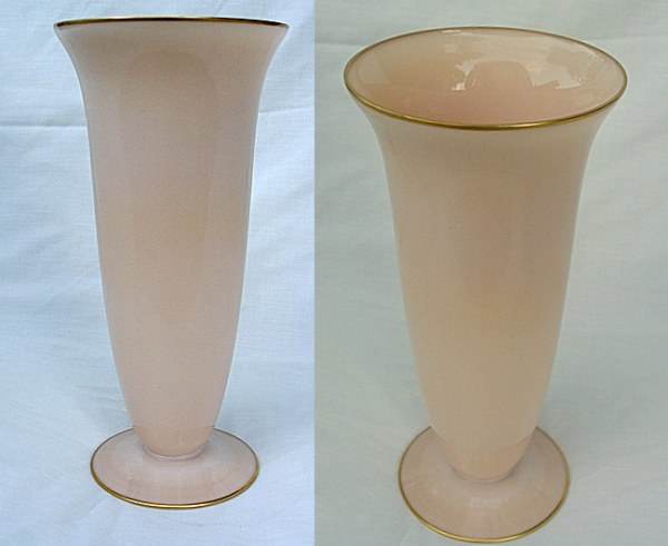 Cambridge # 278 Crown Tuscan Footed Vase