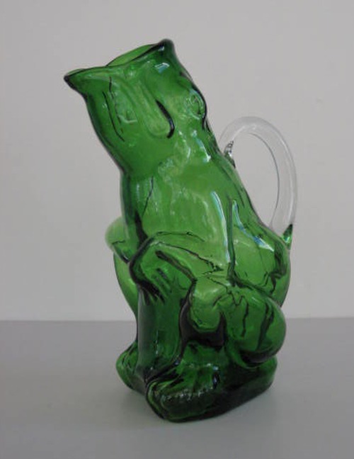 Cambridge #1352 Handled Frog Vase